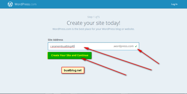 Cara Membuat Blog Gratis di WordPress Lengkap Dengan Gambar