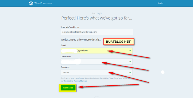 Cara Membuat Blog Gratis di WordPress Lengkap Dengan Gambar