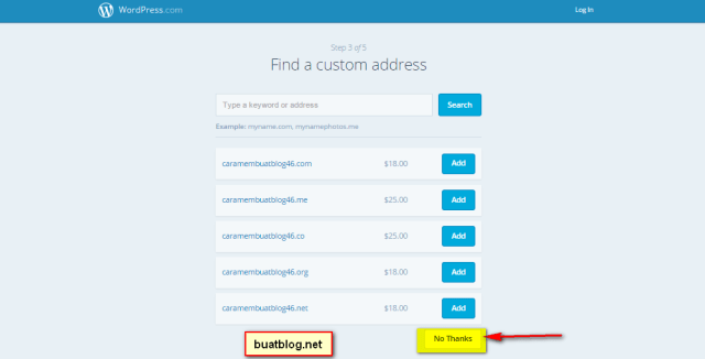Cara Membuat Blog Gratis di WordPress Lengkap Dengan Gambar