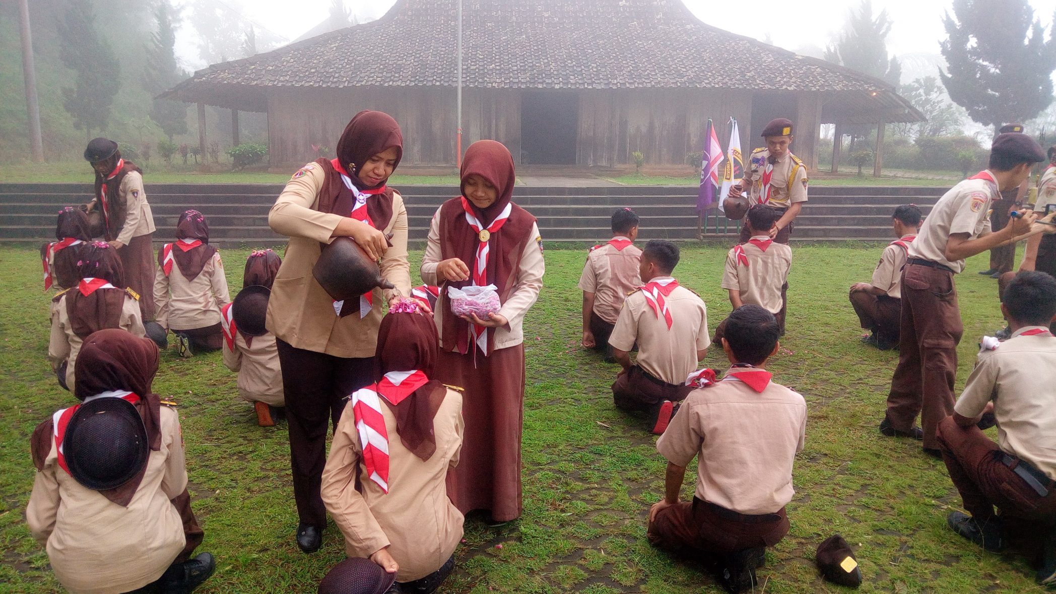 Siraman Pelantikan Laksana